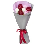 Букет из 7 пионов микс